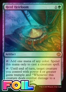 x1 Herd Heirloom TDM MTG 144 FOIL RARE M/NM 1x - Picture 1 of 1