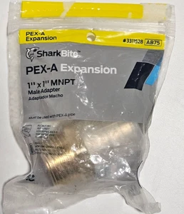 Adaptador SharkBite PEX-A Expansión 1" x 1" MNPT Latón Macho UAB140LFZ Sellado - Imagen 1 de 4