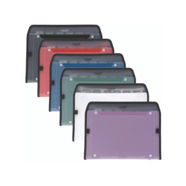 Mead 350099 Expanding File, 7.5" Expansion, 7 Sections, Zipper Closure, Letter - Image 1 of 1