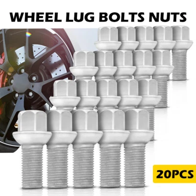 20 piezas tuercas pernos de rueda 0009904907 para Mercedes Benz SL550 CLS550 C250 C350 Foto 1 de 4