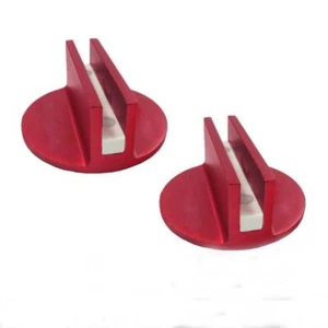 Red Slotted Magnetic Jack Pad Adapter for Pinch Weld Frame Rail of 2 pcs - Bild 1 von 11