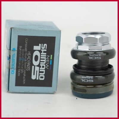 NOS SHIMANO 105 HP-1050 HEADSET 1" VINTAGE 90s THREADED INCH ROAD BIKE RACING - Image 1 of 4