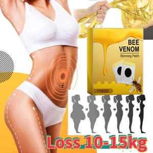 Bee Venom Lymphatic Drainage & Slimming Patch for Women and Men Body Slim New - Picture 1 of 14