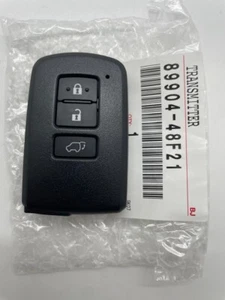 GENUINE Toyota Harrier 3 Button Smart Key Fob Keyless Transmitter 89904-48F21 - Picture 1 of 3