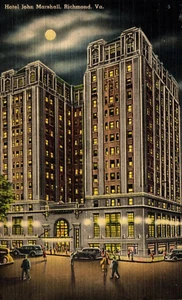 Postcard hotel John Marshall, Richmond, Virginia - Picture 1 of 2