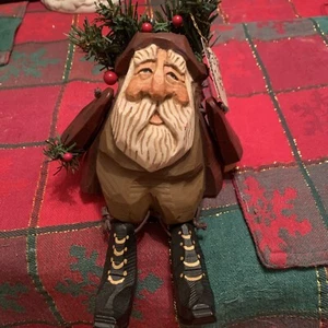 Vintage David Frykman Weihnachtsfeiertag Weihnachtsmann. NEU MIT ETIKETT!. 7" liegend. - Bild 1 von 15