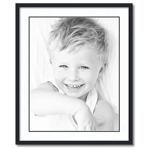 ArtToFrames Matted 26x32 Black Picture Frame with 2" Double Mat, 22x28 Opening - Picture 1 of 497