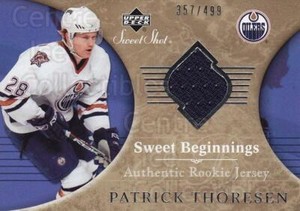 2006-07 Sweet Shot #123 Patrick Thoresen