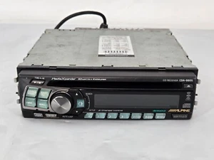OLD SCHOOL ALPINE CDA-9805 OLD SCHOOL CAR AUDIO STEREO CD - Picture 1 of 12