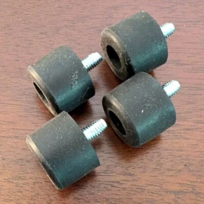 REBEL MACHINE WERKS New Improved Bench Grinder Rubber Feet Set (Replaces Baldor RM1005A01SP)