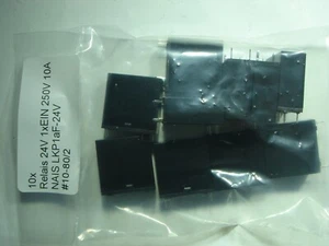 10x relè 24V 1xON 250V 10A NAIS LKP1aF-24V #10-80/2#056b - Foto 1 di 9