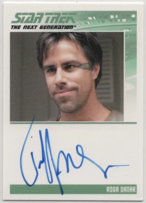 Complete Star Trek The Next Generation S1 Auto Card Jeff McCarthy as Roga Danar - Image 1 of 2