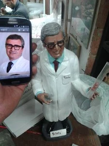 Figur Terracotta Personalisierte Alta 35 CM Sa Mandaci Foto Auf Whats App - Picture 1 of 7