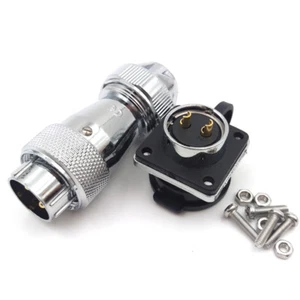 WS20 20MM 2pin Industrial Electrical Power Connector,Waterproof 2 Wire Connector - Picture 1 of 8