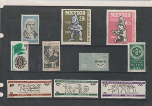 Mexico Series diversas del año 1965-66 (GL-143) - Bild 1 von 1