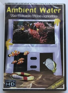 BRAND NEW SEALED Ambient Water: The Ultimate Video Aquarium DVD 3+ hours HD - Picture 1 of 2