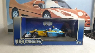 UH MODELS /F1 - RENAULT R202 - JENSON BUTTON  - 1/18 SCALE MODEL CAR - 2191 - Image 1 of 4