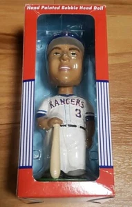 ALEX RODRIGUEZ 2001 Bobble Dobbles Bobblehead Texas Rangers en caja pintado a mano - Imagen 1 de 5