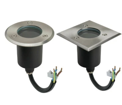 Bodeneinbauleuchte Bodenleuchte Wegeleuchte Spotleuchte Außenleuchten Flach GU10 - Bild 1 von 4