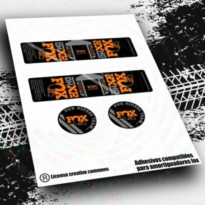 WP604 PEGATINAS AMORTIGUADOR FOX DHX2  ELITE 2021-24 BICOLOR  AUFKLEBER STICKER - Imagen 1 de 27