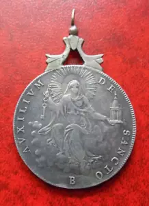 Scudo Sede Vacante 1823 Bologna del 2° Tipo Stato Pontificio (Pendente) - Foto 1 di 5