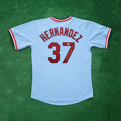 Keith Hernandez signed "1979 NL MVP" St. Louis Cardinals Cooperstown Jersey JSA - Image 1 of 4