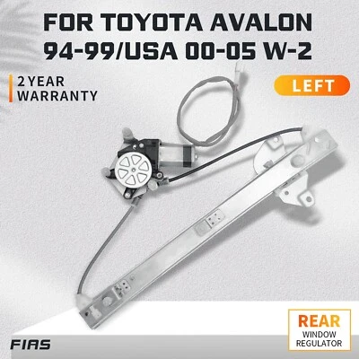Electric Window Regulator  Rear Left fits Toyota Avalon 2000 - 2005 - image 1 of 4