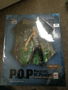 Neu One Piece Roronoa Zoro Lawson Limited Color Strong Edition Figur Megahouse - Bild 1 von 8