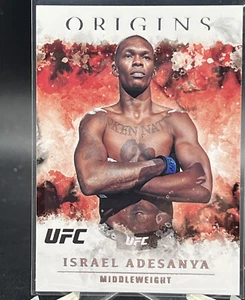 2021 PANINI UFC CHRONICLES ORIGINS #36 ISRAEL ADESANYA - Picture 1 of 6