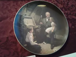 PLATO COLECCIONISTA NORMAN ROCKWELL 2ª en Serie "Cofre del Tesoro de los Abuelos" 15298Z - Imagen 1 de 5