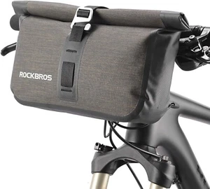 ROCKBROS Waterproof Bike Bicycle Handlebar Bag 5L Cycling Front Frame Tube Bag - Picture 1 of 8