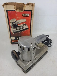 Lijadora comercial vintage Craftsman 315.22401 doble movimiento 1/2 HP (PROBADA) - Imagen 1 de 9