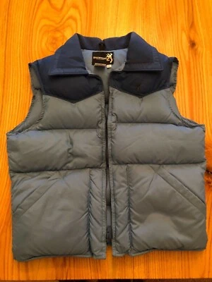 Chaleco acolchado de plumón de ganso Browning vintage talla ML Foto 1 de 4