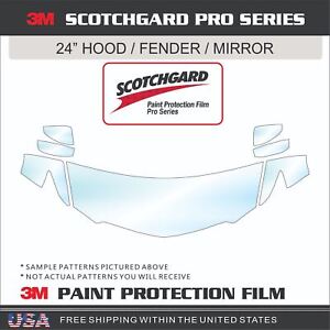 3M SCOTCHGARD PRO PAINT PROTECTION FILM CLEAR BRA FOR 14-21 NISSAN NV 200