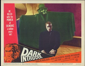 DARK INTRUDER original 1965 lobby card PETER MARK RICHMAN 11x14 movie poster
