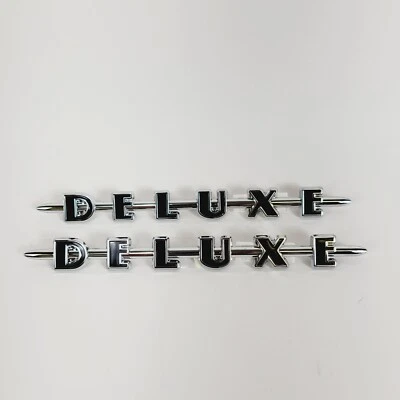 Harley Davidson 18-24 Softail Deluxe Front Fender Emblems Nameplate Set 14101023 - Image 1 of 4