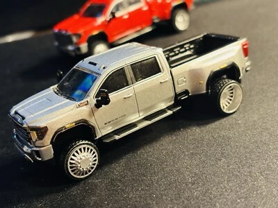 1/64 Scale 3D Printed Wheels Greenlight/m2/autoworld Schizo Wheels Dually - Image 1 of 2
