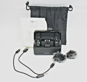 DJI Mic Dual-Transmitter Compact Digital Wireless Microphone System/Recorder - Picture 1 of 11