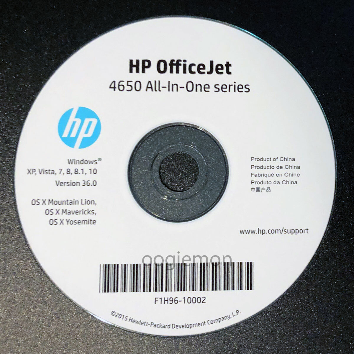 Setup CD ROM for HP OFFICEJET 4650 All 