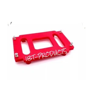MSD 6AL 6A IGNITION BOX SYSTEM MOUNT PLATE 6201/6425/6430 BRAND NEW RED - Foto 1 di 2