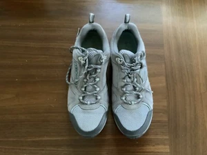 COLUMBIA Omni - Grip Gray Trekking Shoes Size 9 - Picture 1 of 6