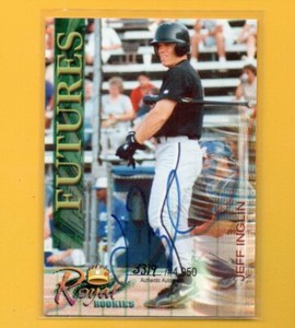 D24755  2000 Royal Rookies Futures Autographs #17 Jeff Inglin #3319/4950