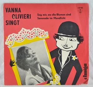 VANNA OLIVIERI Sag Mir, Wo Die Blumen Sind / Serenade Im Mondlicht 7" AMIGA DDR - Picture 1 of 6