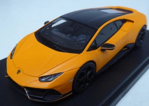 LAMBORGHINI HURACAN EVO FLUO CAPSULE 2020 ARANCIO LIVREA Looksmart LS498FCB - Foto 1 di 2