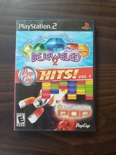 Bejeweled 2 + Astro Pop PS2 PlayStation 2 Pop Cap Hits Vol 1 Tested Working