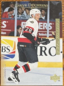 1995-96 Upper Deck Electric Ice Gold RARE Steve Duchesne #49 Ottawa Senators - Picture 1 of 2