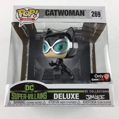 Funko Pop CATWOMAN JIM LEE DELUXE GameStop Exclusivo DC 269 VER DESCRIPCIÓN Foto 1 de 4