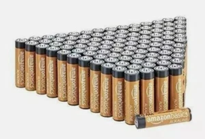 Amazon Basics AAA Alkaline 100er Pack Hochleistungsbatterien 1,5 Volt T - Bild 1 von 3