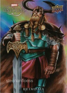 2022 Upper Deck Marvel Unbound Week #71 Heimdall Rainbow Foil Fred Ian LeRoy - Bild 1 von 1