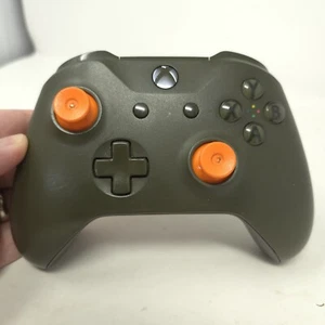 Microsoft Xbox One Wireless Controller Green/Orange Tested And Working - Picture 1 of 6